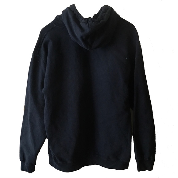 ADIDAS BLACK HOODIE SIZE M - Picture 2 of 6